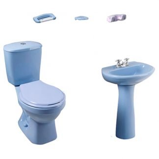 COMBO SANITARIO LAGUNA CON PEDESTAL - Ferretería Jamundí